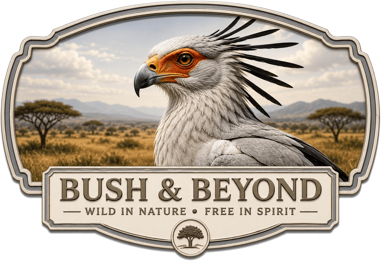 BUSH & BEYOND — Secretary Bird (Oval)