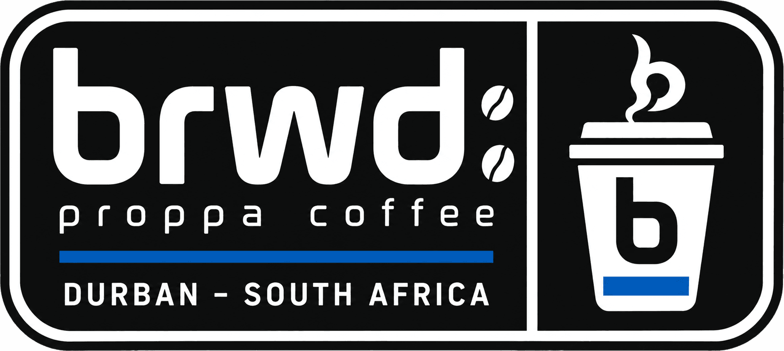 BRWD PROPPA COFFEE — Durban SA (Patch)